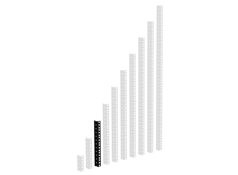 Adam Hall Parts 61535 B 6 Heavy duty Rack Strip 6U 